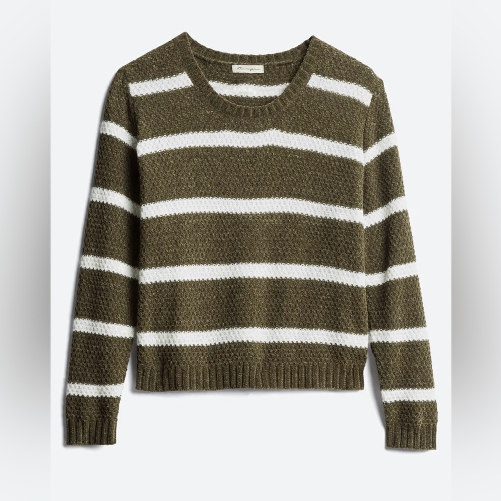 Fionn Cropped Chenille Pullover GUC